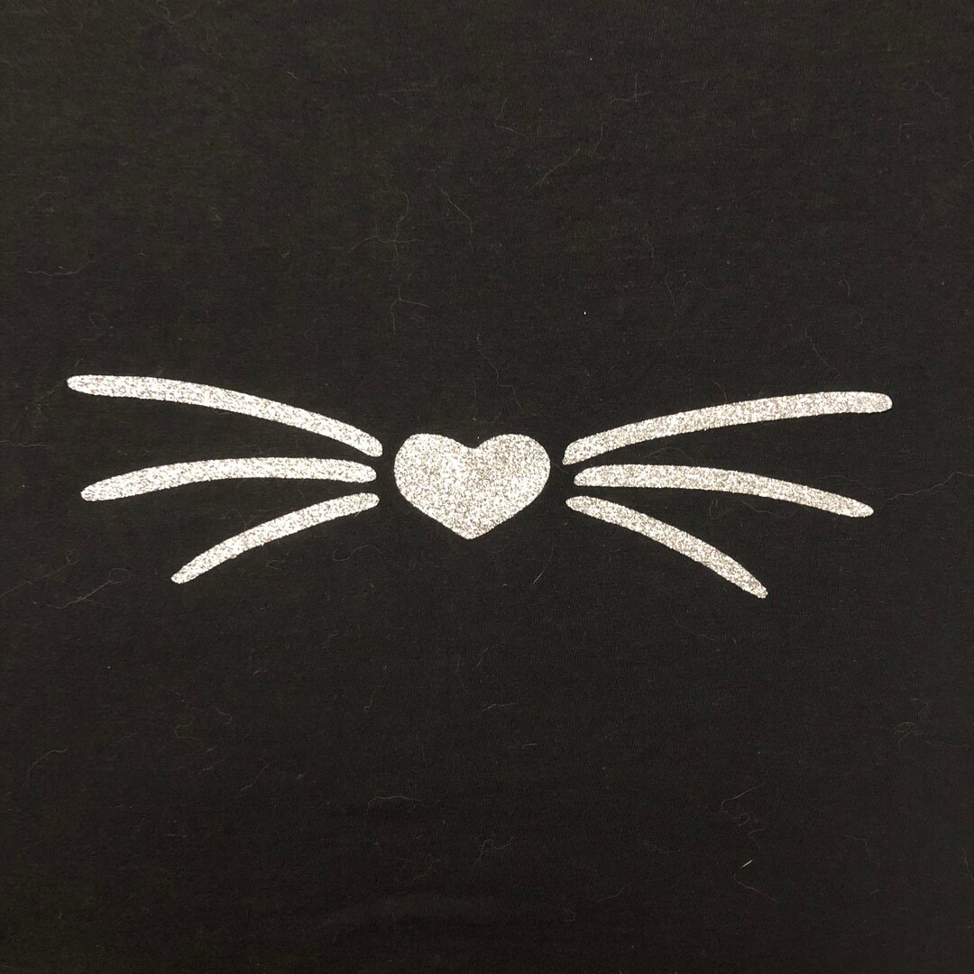 Women's Whisker Tshirt Silver Whisker Etsy