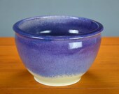 Purple White Ceramic Planter Pot, Hand Thrown Porcelain, Flower Pot, Succulent, Air Plant, Herb Garden, Container, Indoor Caldwell Pottery