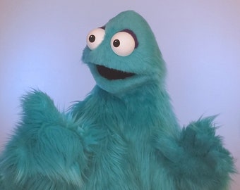 Live-Hands Practice/Training Puppet  - TURQUOISE  BLUE!