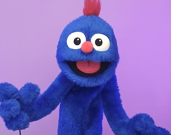 Rod-Arm Practice Puppet Mark 2-  Blue!