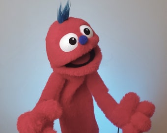 Rod-Arm Practice Puppet Mark 2-  RED