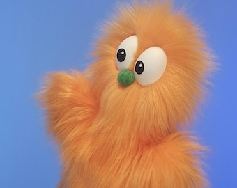 SHAGGY Hand-Puppet -Orange!