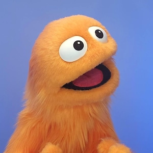 SHAGGY Rod-Arm Practice Puppet  M3 - Orange!