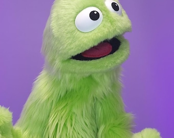 SHAGGY Rod-Arm Practice Puppet  M3 - Lime Green!
