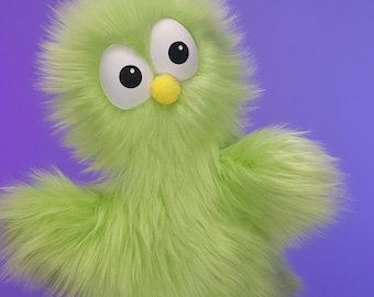 SHAGGY Hand-Puppet -Lime Green!