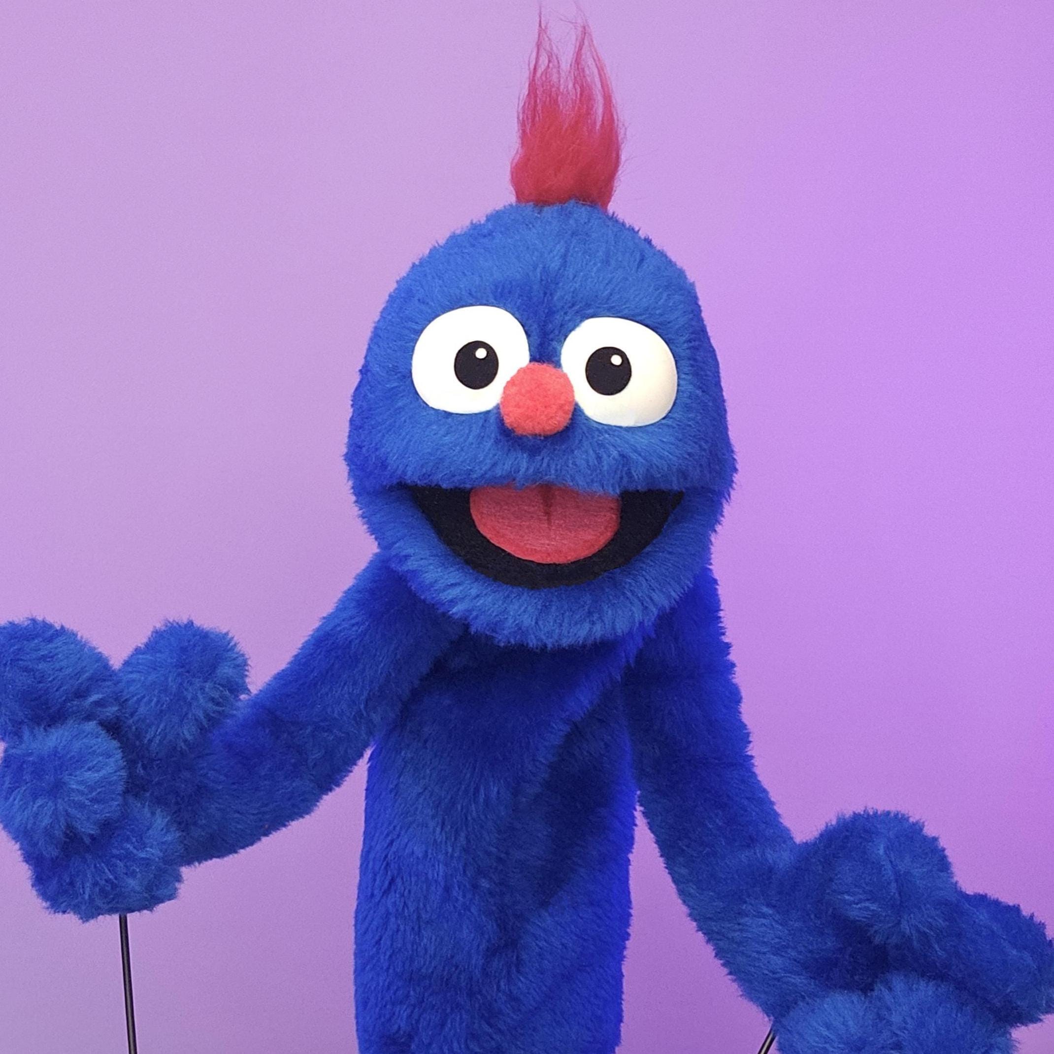 Rod-arm Practice Puppet Mark 2- Blue! - Etsy