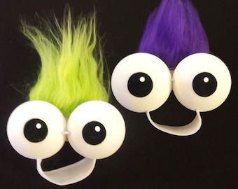 Handy Hand-Eyes 2-Pack - Lime Green / Purple