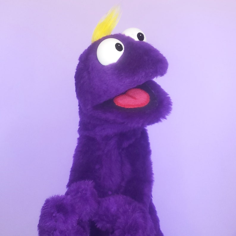 Rod-Arm Practice Puppet Mark 1 PURPLE Yellow