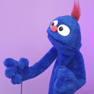 Rod-arm Practice Puppet Mark 2- Blue! - Etsy