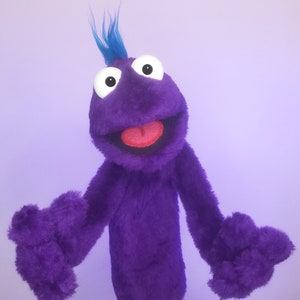 Rod-Arm Practice Puppet Mark 1 PURPLE image 1