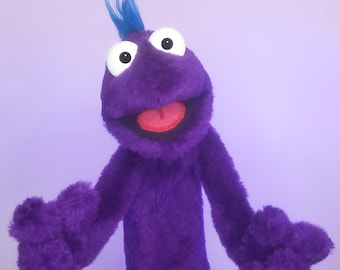 Rod-Arm Practice Puppet Mark 1- PURPLE