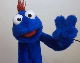 Rod-Arm Practice Puppet Mark 1 - BLUE