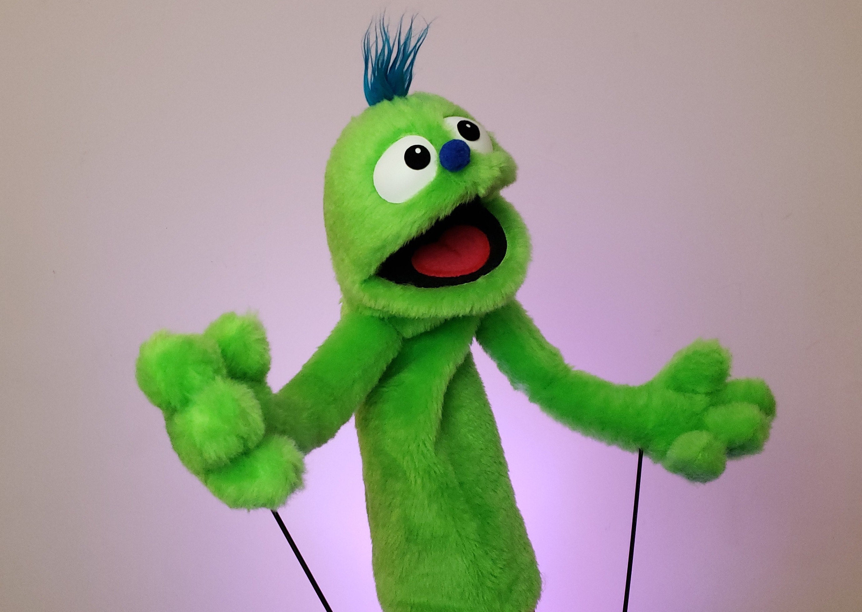 Rodarm Practice Puppet Mark 2 LIME Etsy Australia