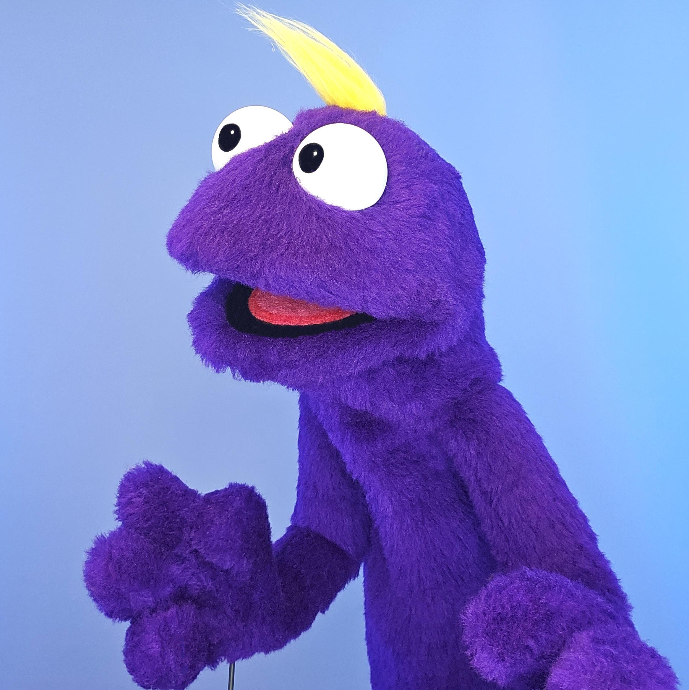 Rod-arm Practice Puppet Mark 1- PURPLE - Etsy