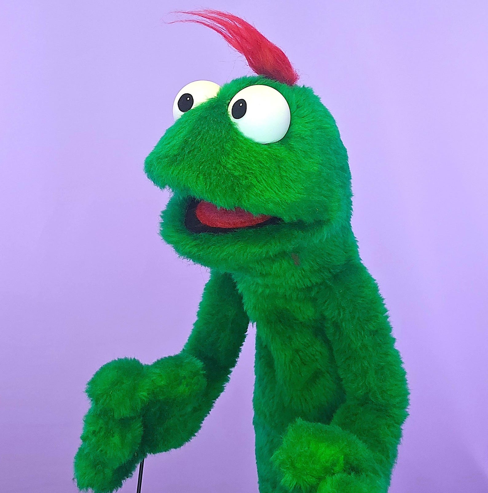 Rod-arm Practice Puppet Mark 1 - Green! - Etsy Canada