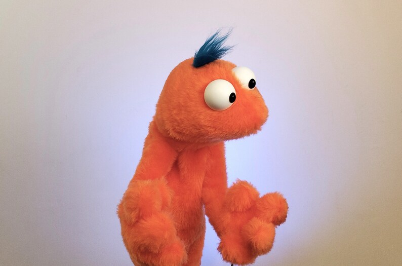 orange puppet from muppets