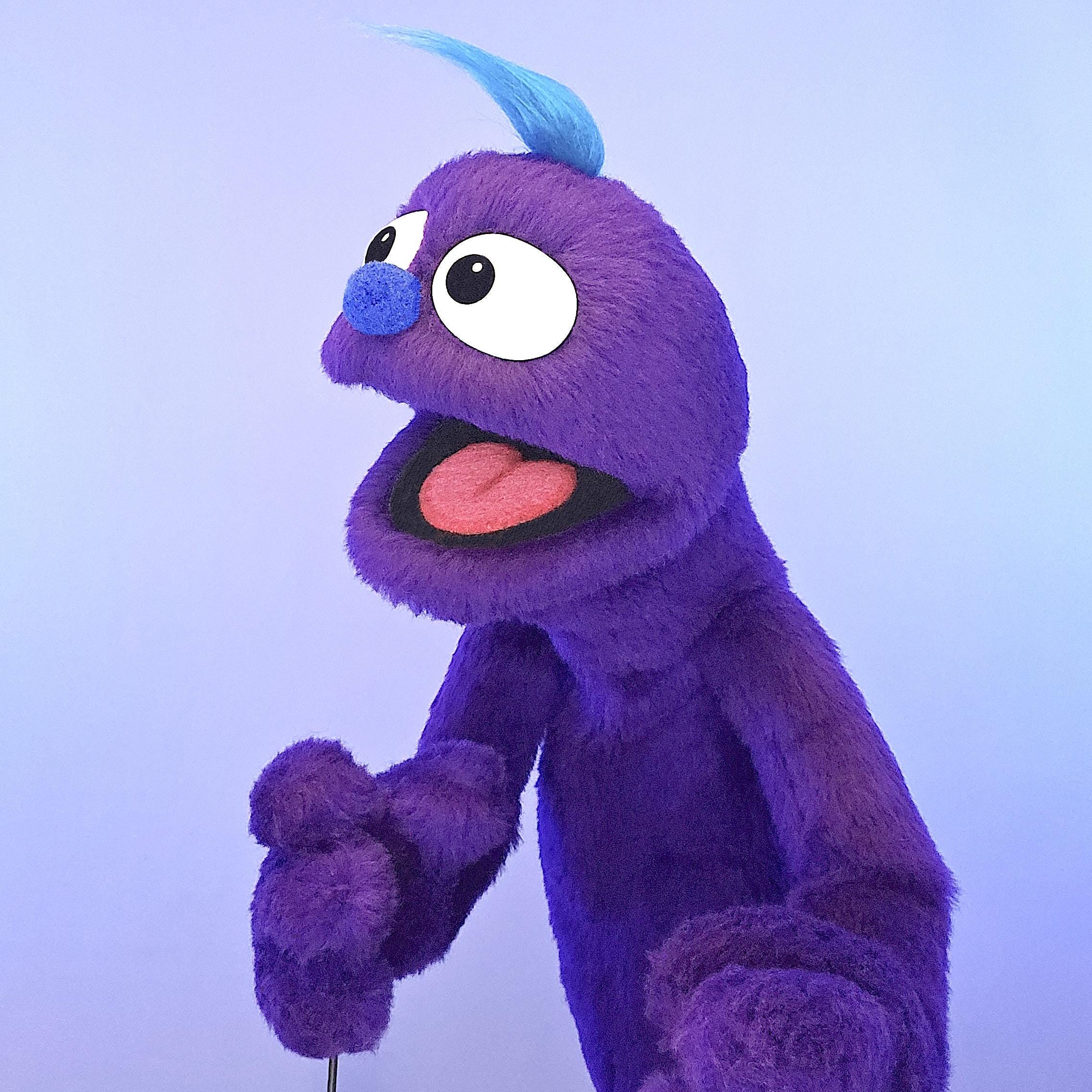Rod-arm Practice Puppet Mark 2 - PURPLE - Etsy