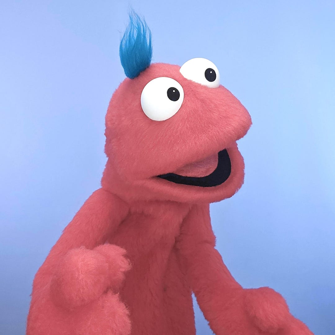Rod-arm Practice Puppet Mark 1 - RED - Etsy Canada