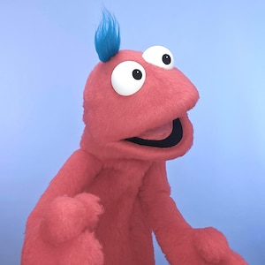 Rod-Arm Practice Puppet Mark 1 - RED