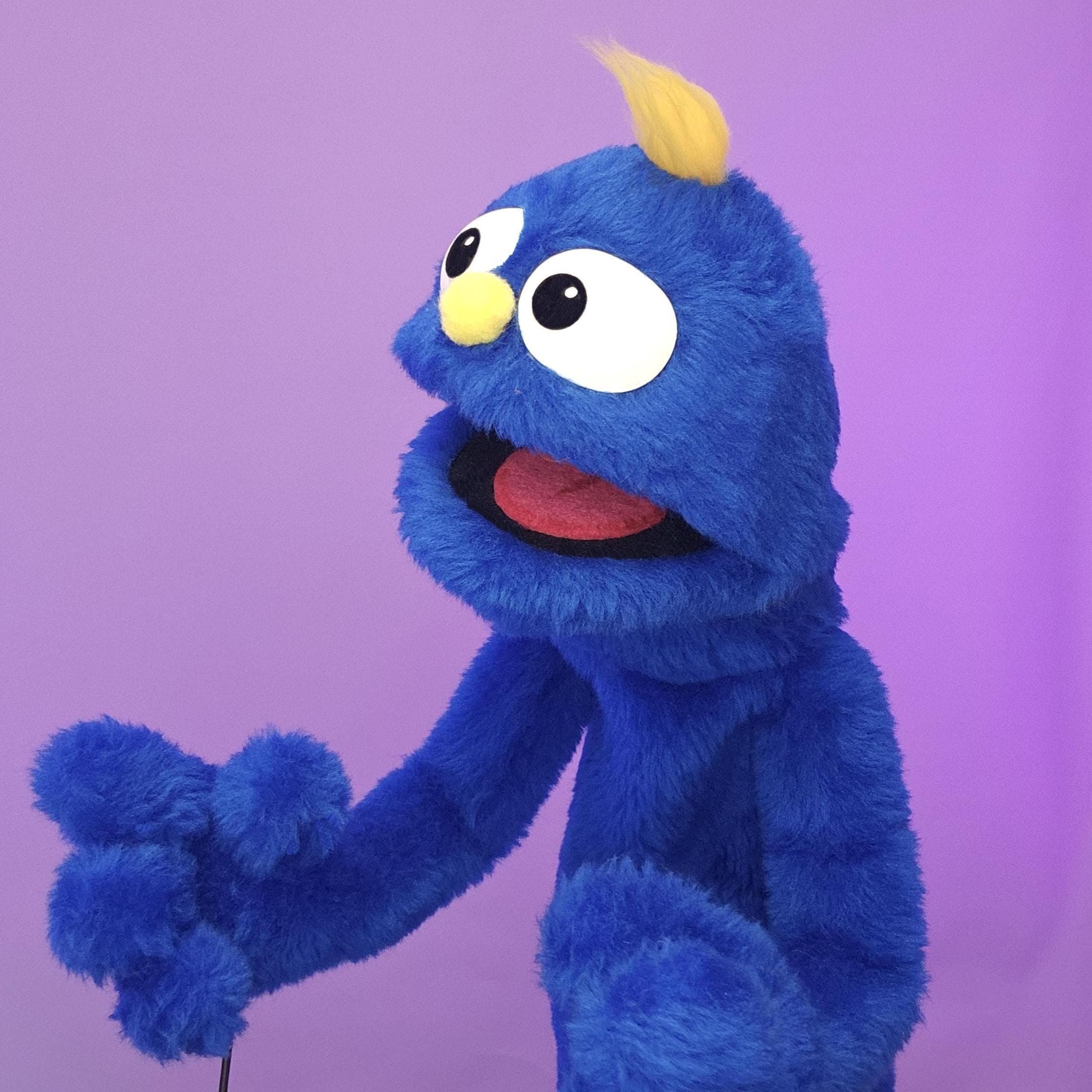 Rod-arm Practice Puppet Mark 2- Blue! - Etsy