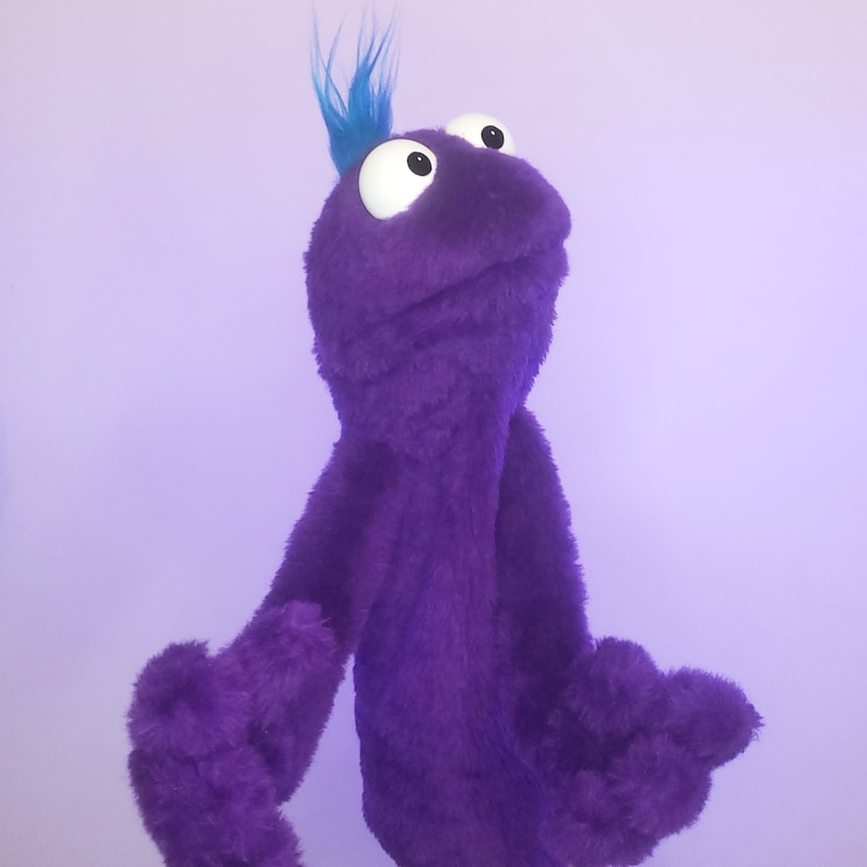 Rod-Arm Practice Puppet Mark 1 PURPLE image 4