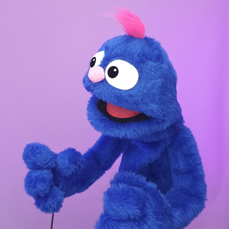 Rod-arm Practice Puppet Mark 2- Blue! - Etsy