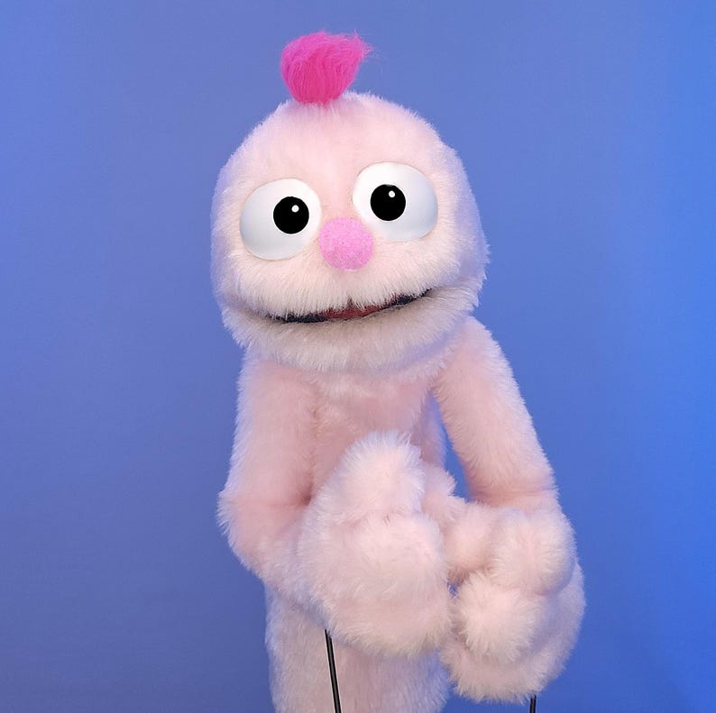 Rod-arm Practice Puppet Mark 2 - PINK! - Etsy Australia