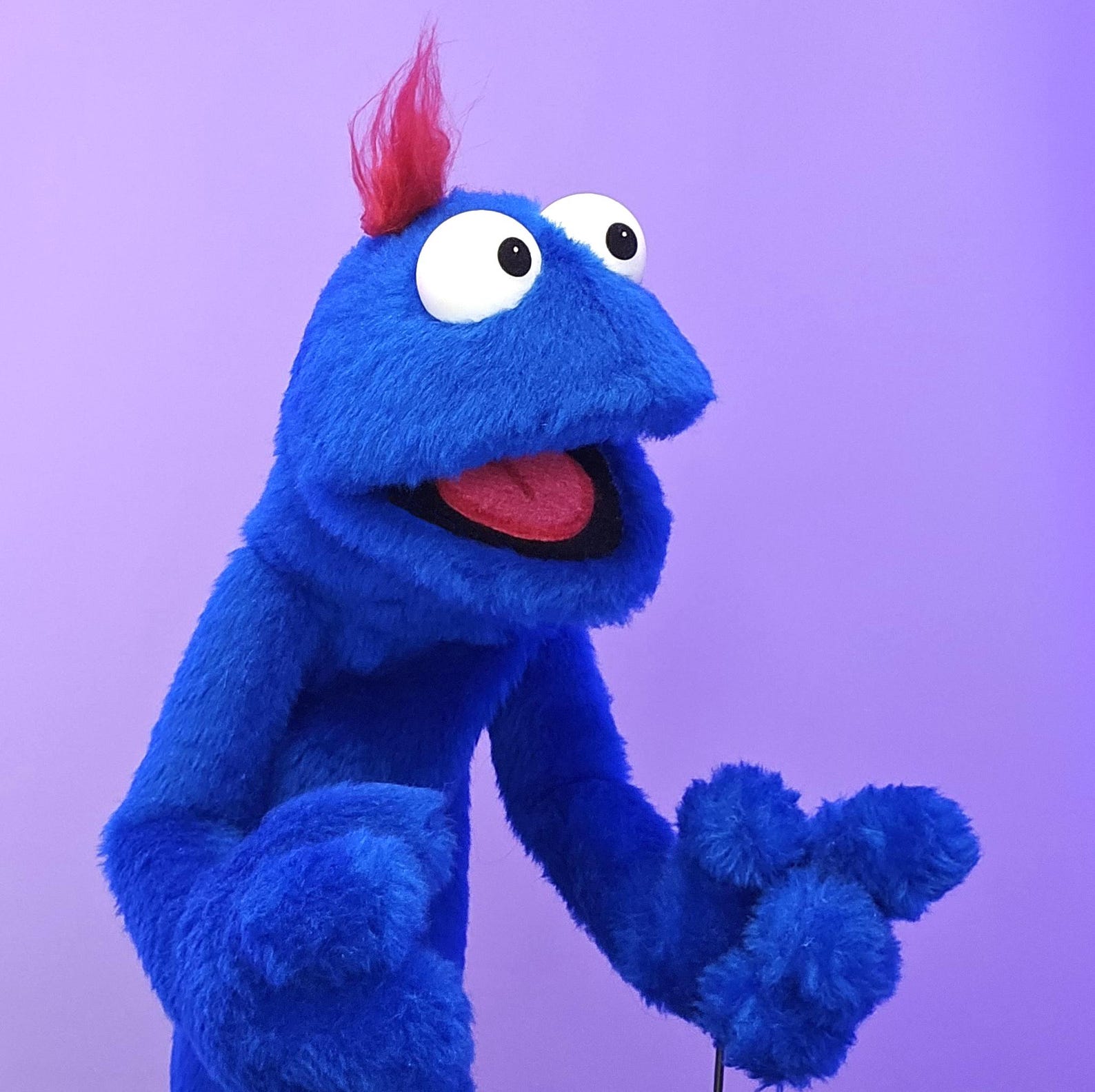 Rod-arm Practice Puppet Mark 1 - BLUE - Etsy