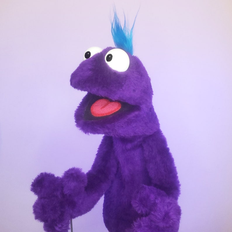 Rod-Arm Practice Puppet Mark 1 PURPLE image 3