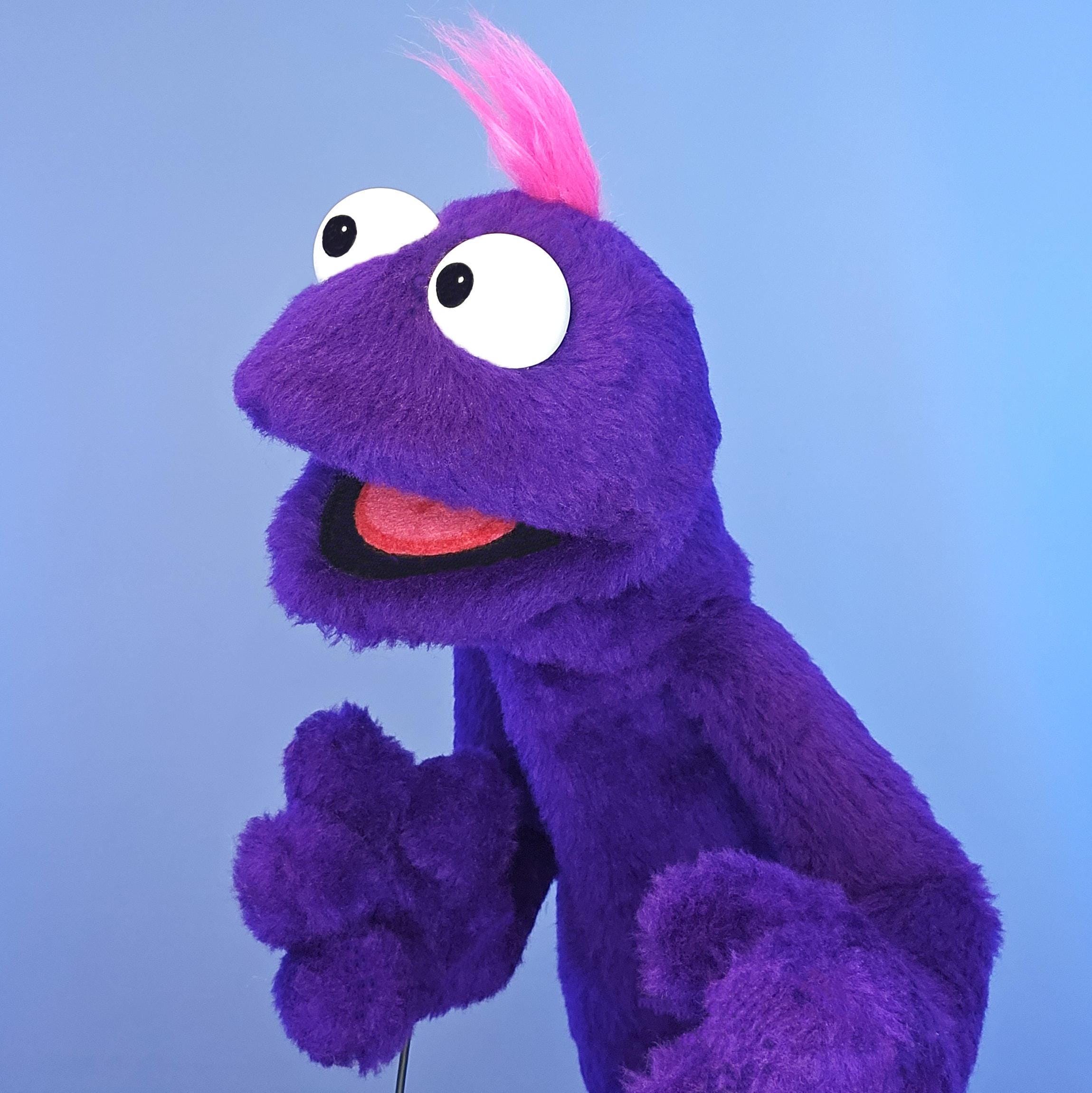 Rod-arm Practice Puppet Mark 1- PURPLE - Etsy