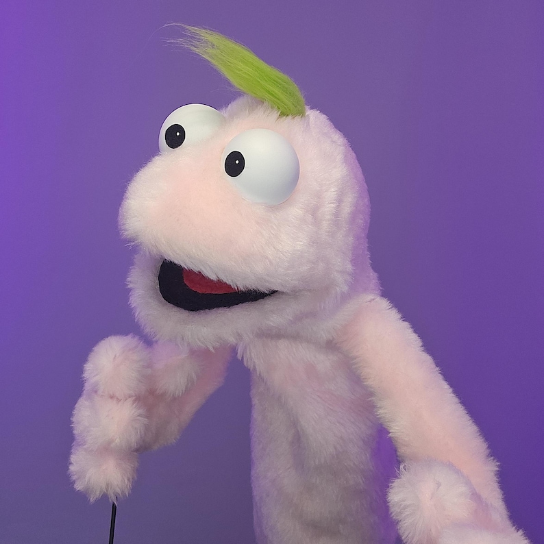 Rod-arm Practice Puppet Mark 1- PINK! - Etsy