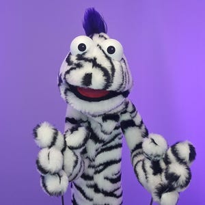 BPC Professional Practice Puppet - ZEBRA!