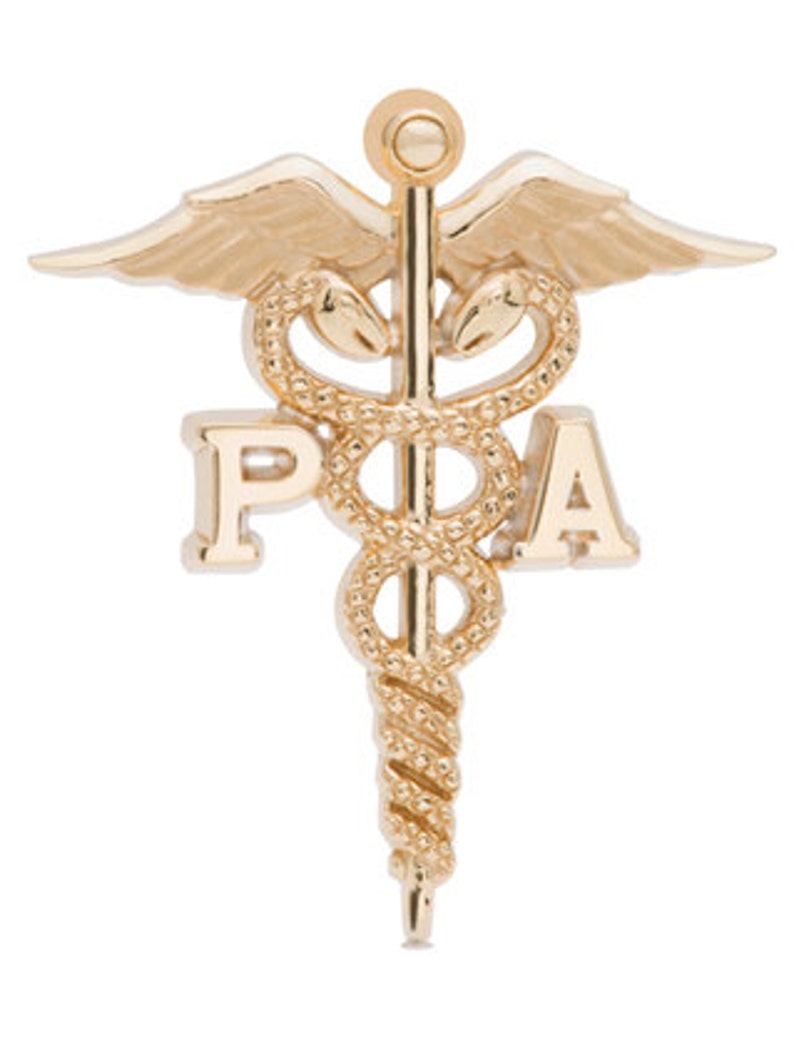 Physician Assistant Lapel Pin Charm Or Necklace In Sterling Etsy