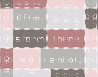 Patrón de crochet para bebé arcoíris (solo gráfico)