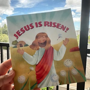 Jésus est ressuscité. Livre pour enfants, en automne