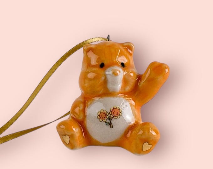 Orange Care Bear Ornament