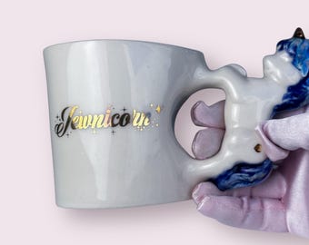 SALE! Jewnicorn Heart Mug