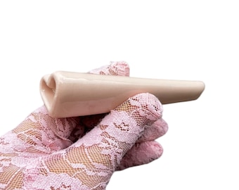 SALE! Pink Tapered Heart Pipe