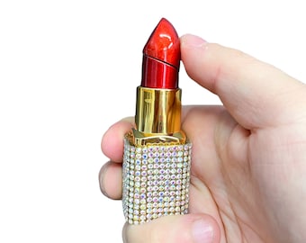 Bedazzled Lipstick Aansteker - Navulbaar!