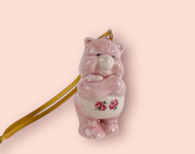 Pink Care Bear Ornament