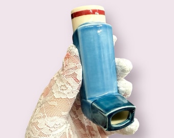 Blue Realistic Inhaler Pipe