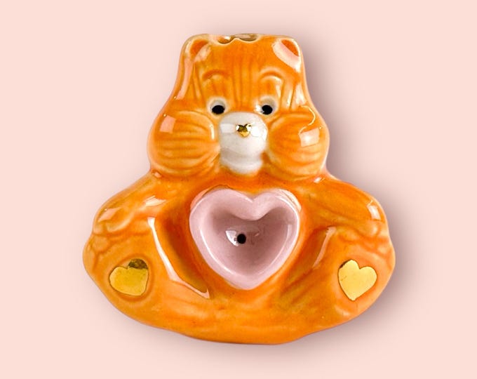 Orange Care Bear Pipe