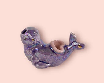 Violet Opal Seal Pipe