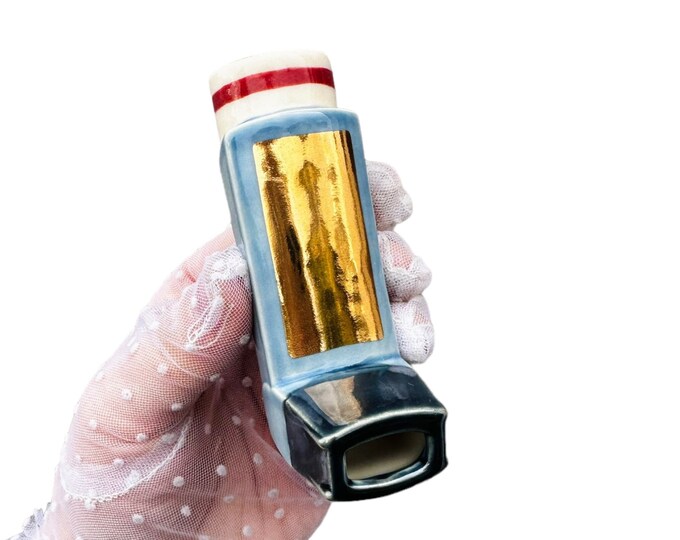 Gold Box on Realistic Inhaler