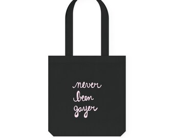 Never Been Gayer Woven Tote Bag