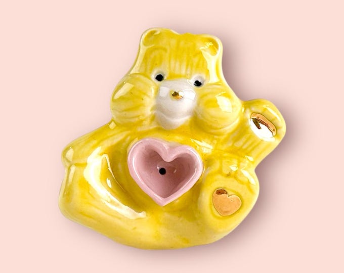 Yellow Care Bear Pipe