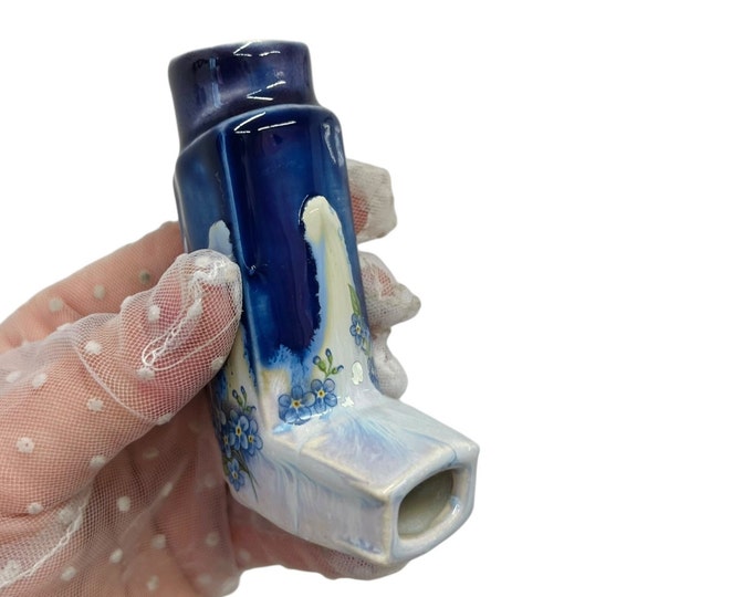 Floral Drippy Blue Universe Inhaler