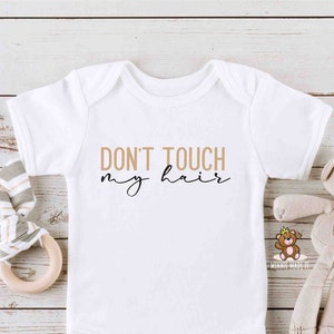 Don't Touch My Hair Curly Hair Baby Onesie® / Toddler - Etsy