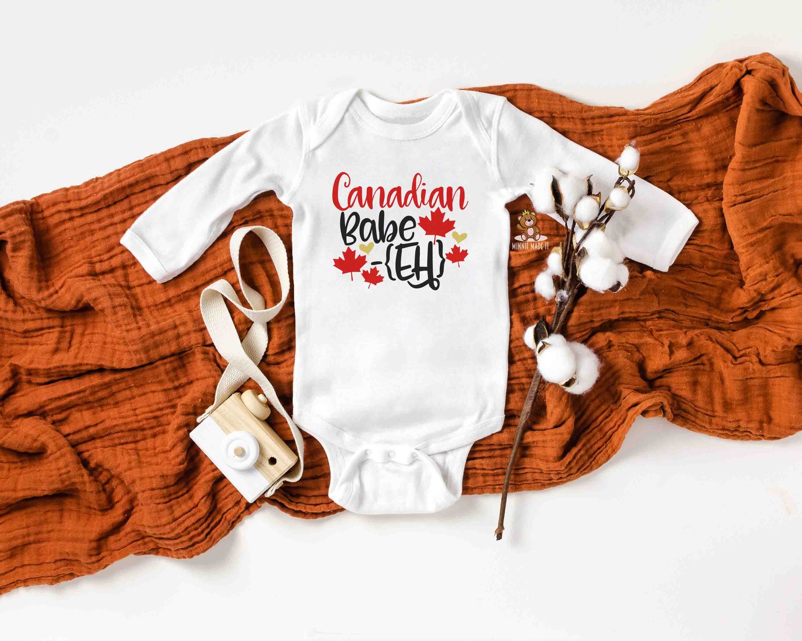 Canadian Babe Eh Newborn Baby Onesie® Newborn Baby Romper Etsy