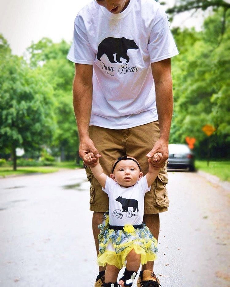 Dad and Baby Matching Shirts Workout Matching Family Pajamas Gifts for New Dad  Father and Son Shirt Dad and Daughter Shirt Beast in Training 